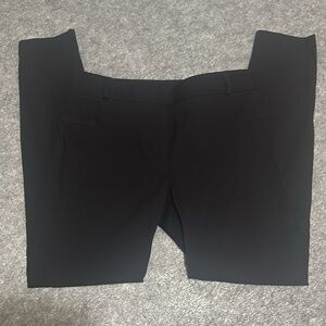 Veronica Beard Black Textured Pants